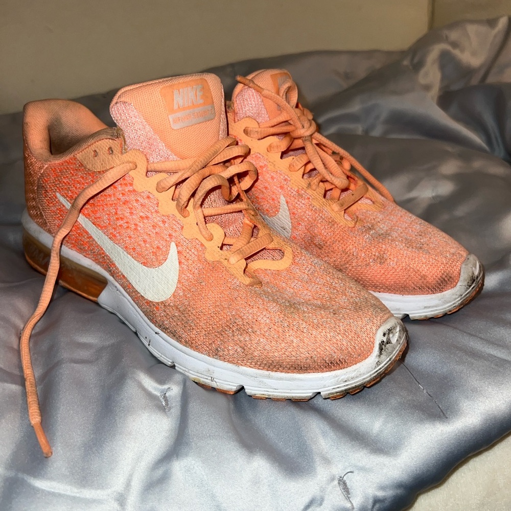 Nike Women's Orange Athletic Shoes